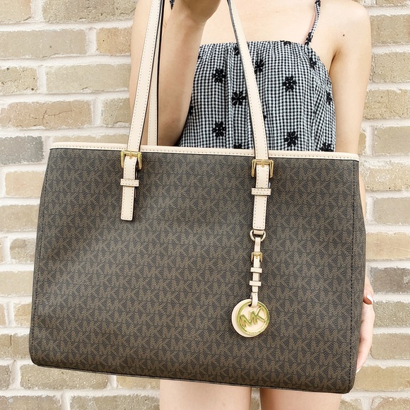 Gaby’sBags👜💕-NWT Michael Kors Travel Large Tote - Picture 5 of 8